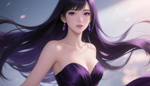 【2.5次元AIイラスト画像】理想のロングヘアを表現できる！様々な種類と質感のプロンプトを徹底解説